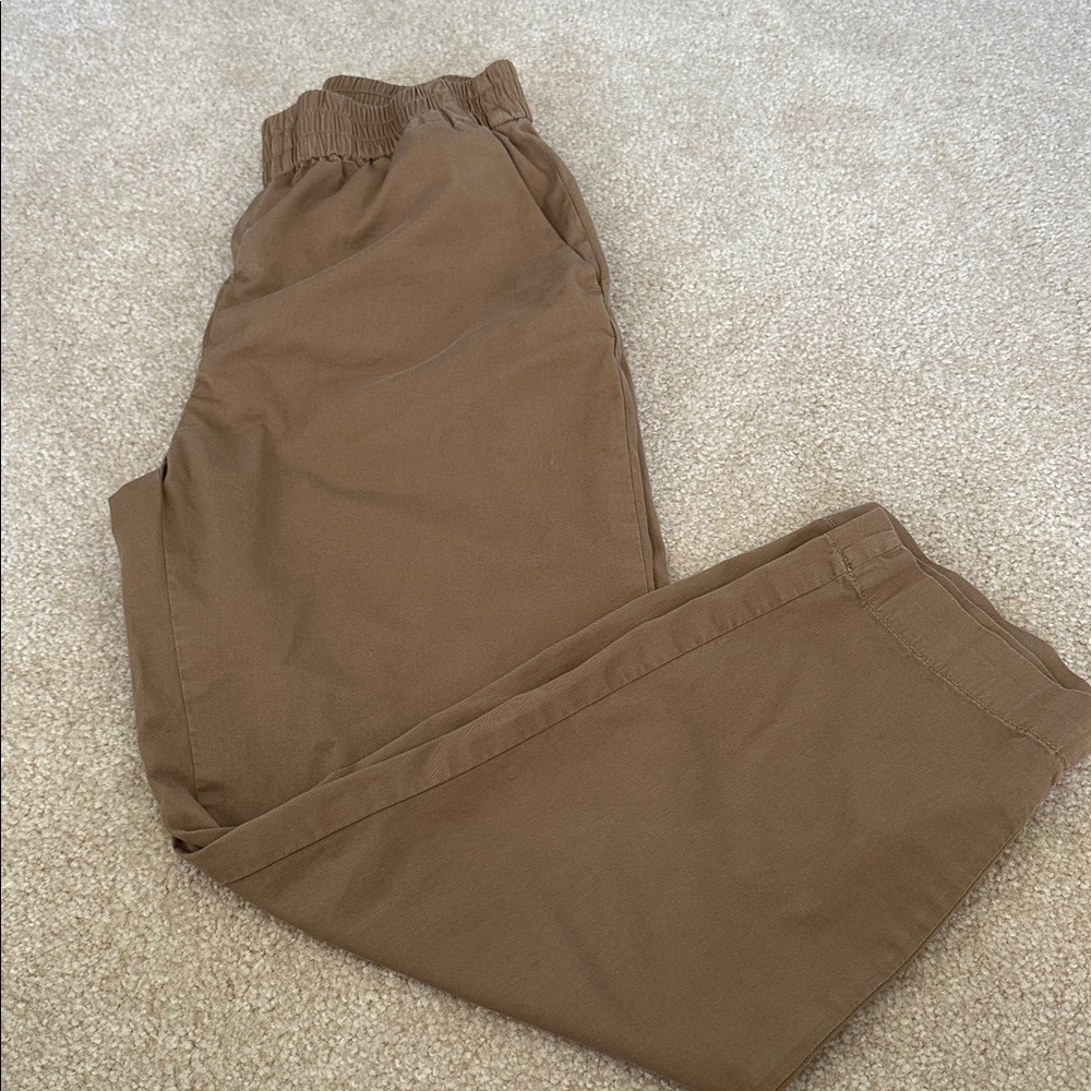 Everlane The Easy Pant tan size 4
